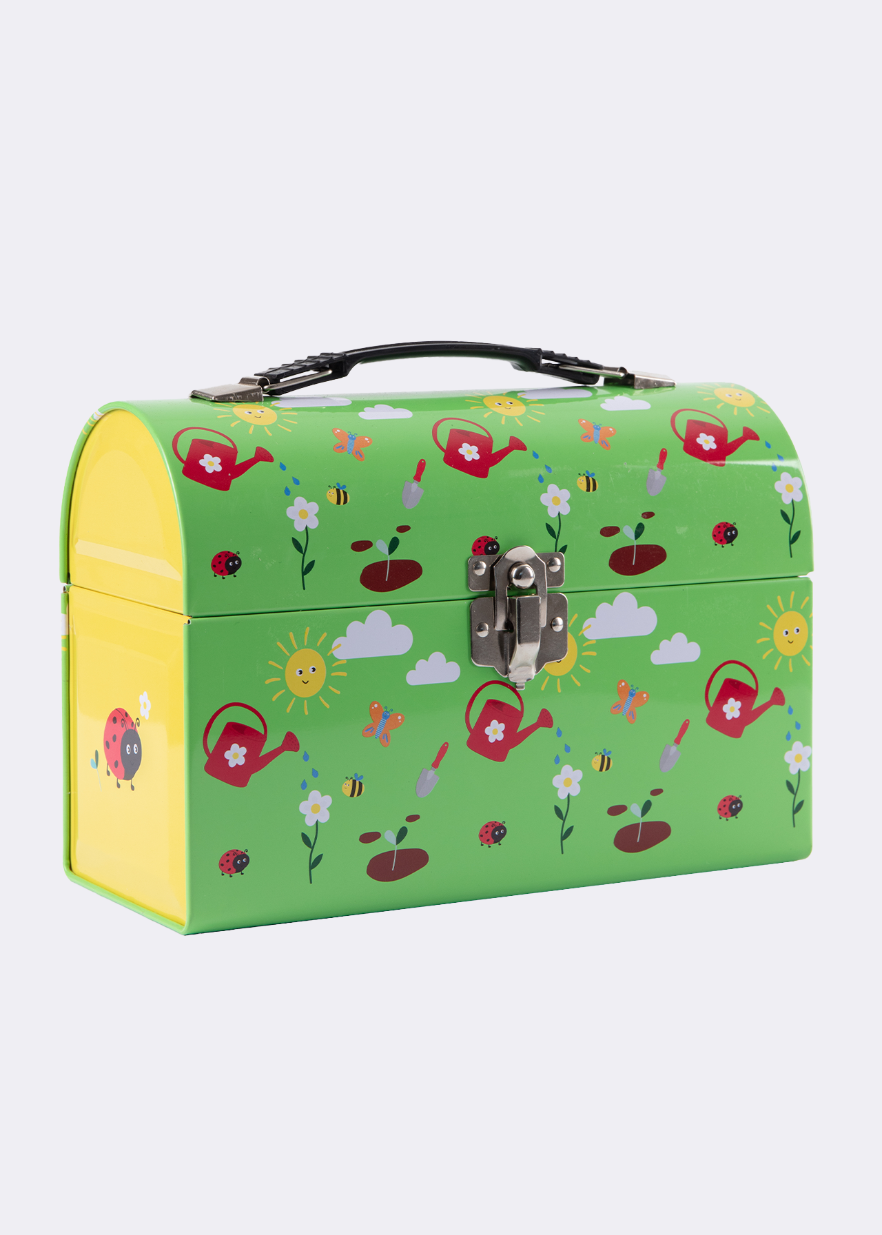 Lunchbox with flower shaped marshmallows