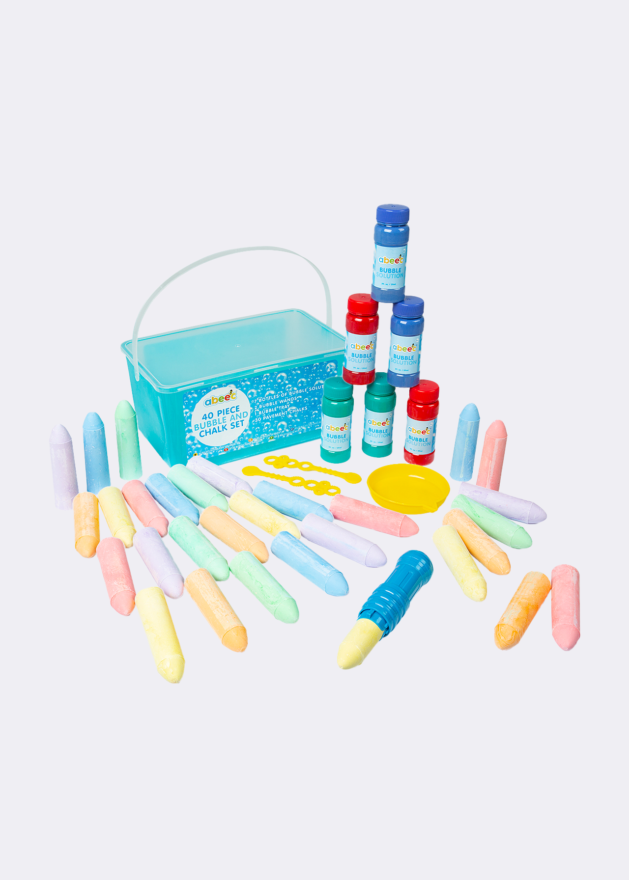Bubble And Chalk 40 Piece Set