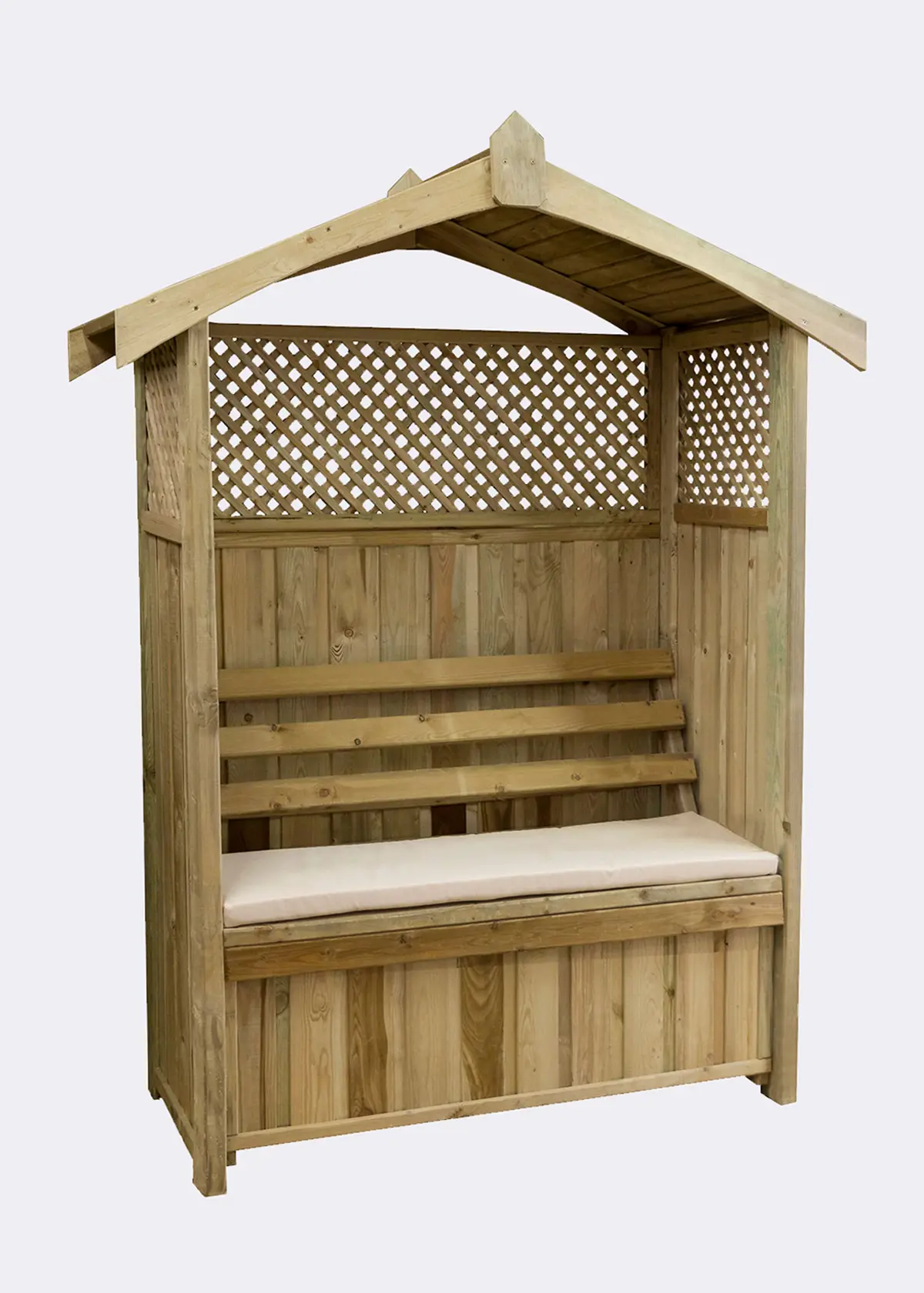 A photo of Dorset & Standard Arbour Seat Pad Stone