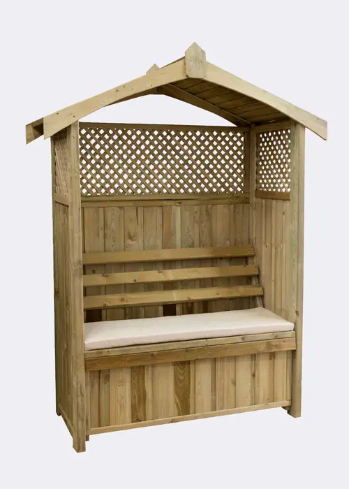 A photo of Dorset & Standard Arbour Seat Pad Stone