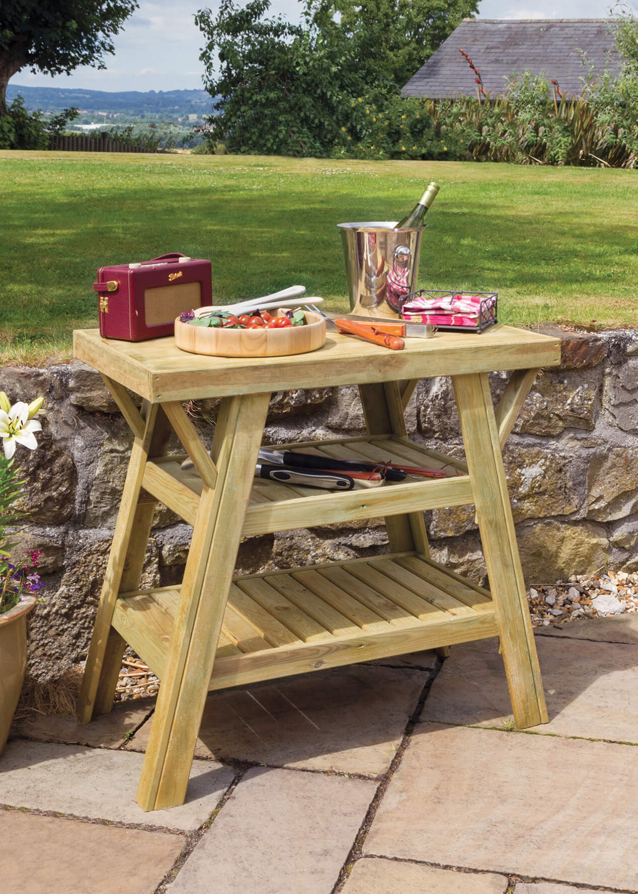BBQ Side Table