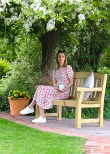 Emily 2 Seater Wooden Garden Bench