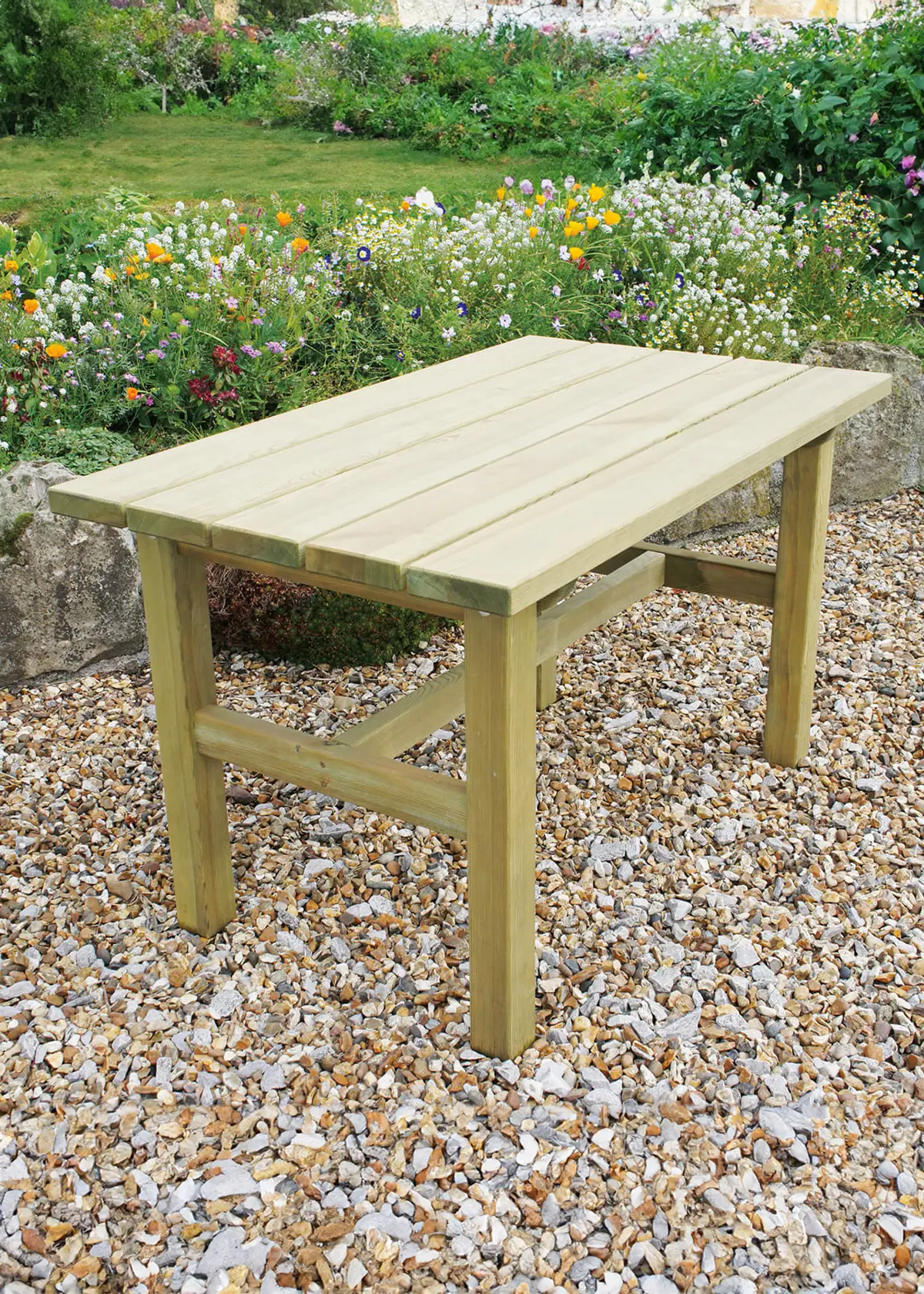 A photo of Emily Wooden Table