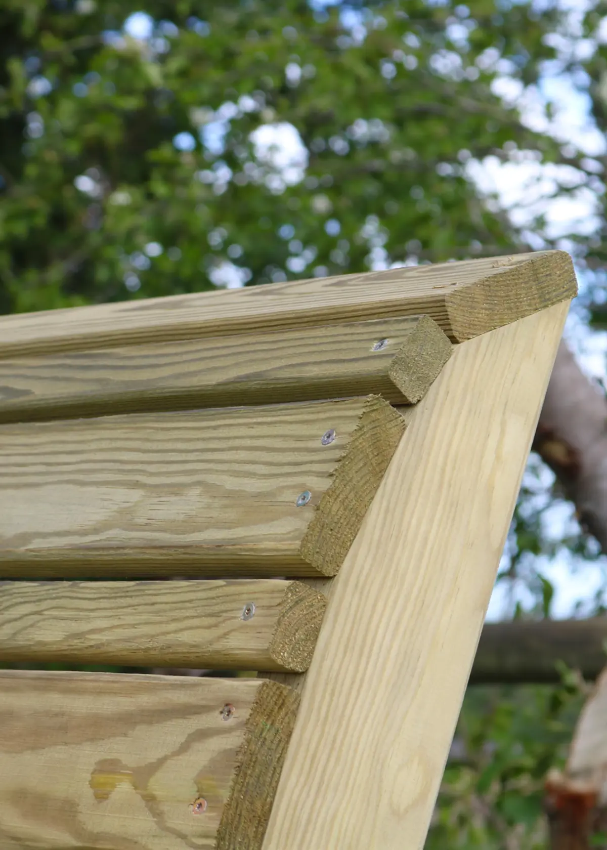 A photo of Freya 2 Seater Wooden Garden Bench