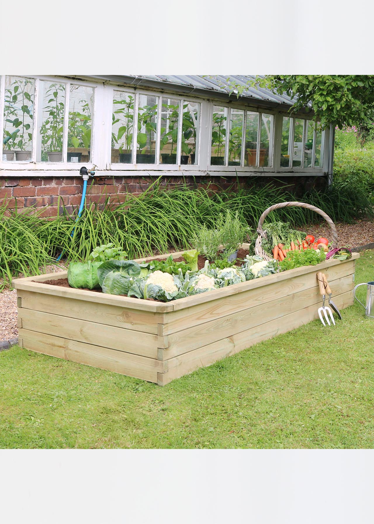 Sleeper Raised Bed 1.8 x 0.90 x 0.30m