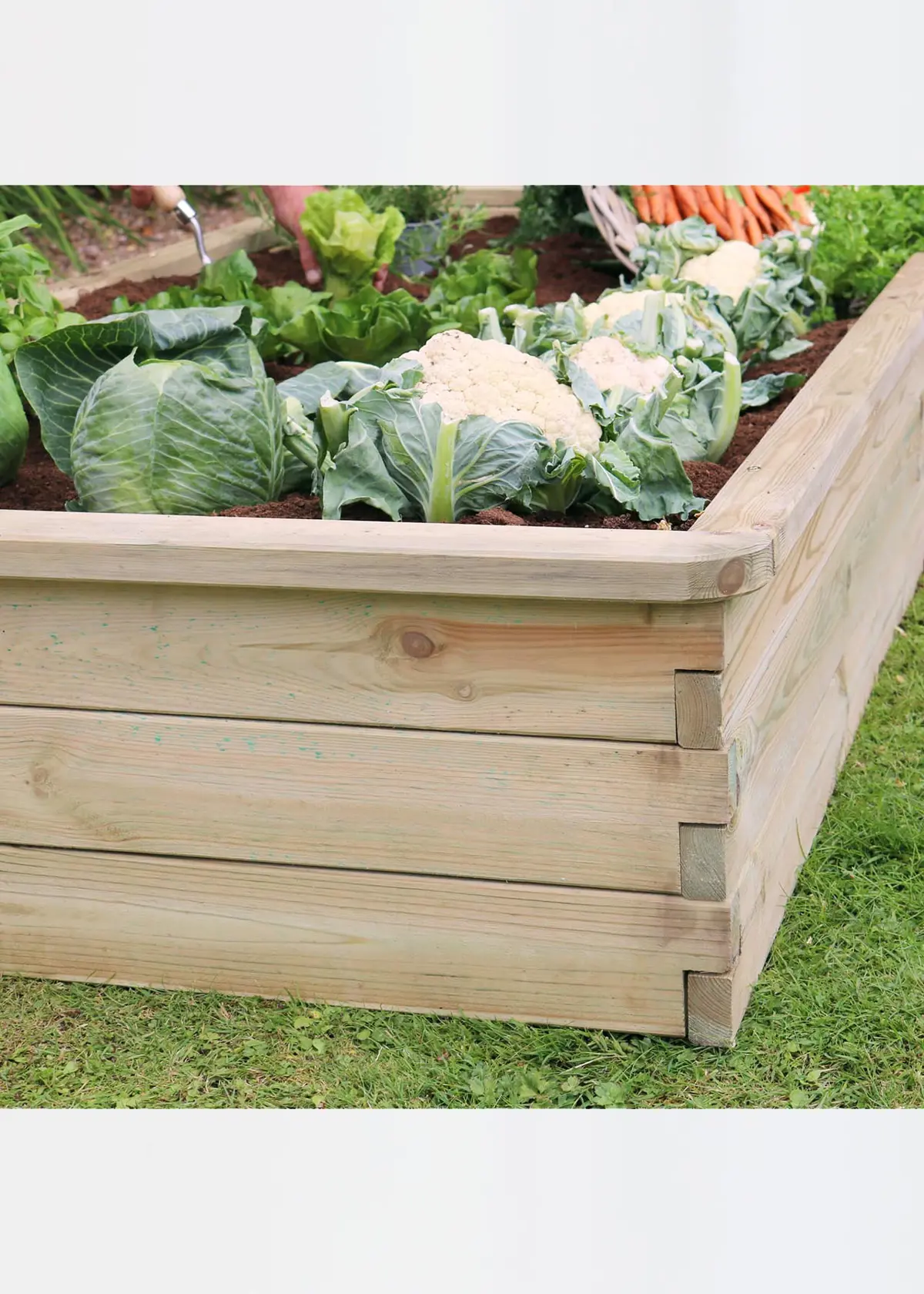 A photo of Sleeper Raised Bed 1.8 x 0.90 x 0.30m