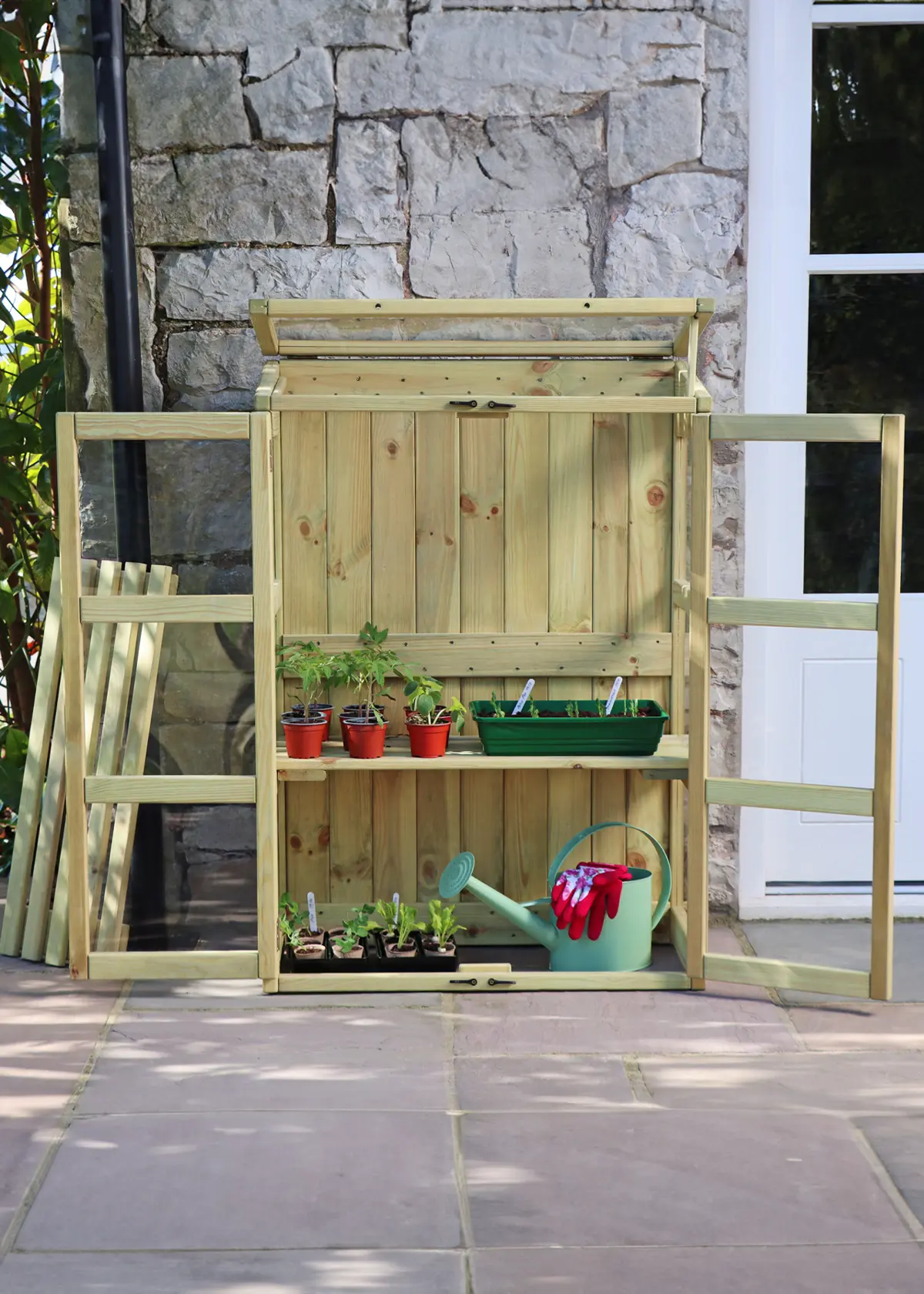 A photo of Compact Botanical Greenhouse