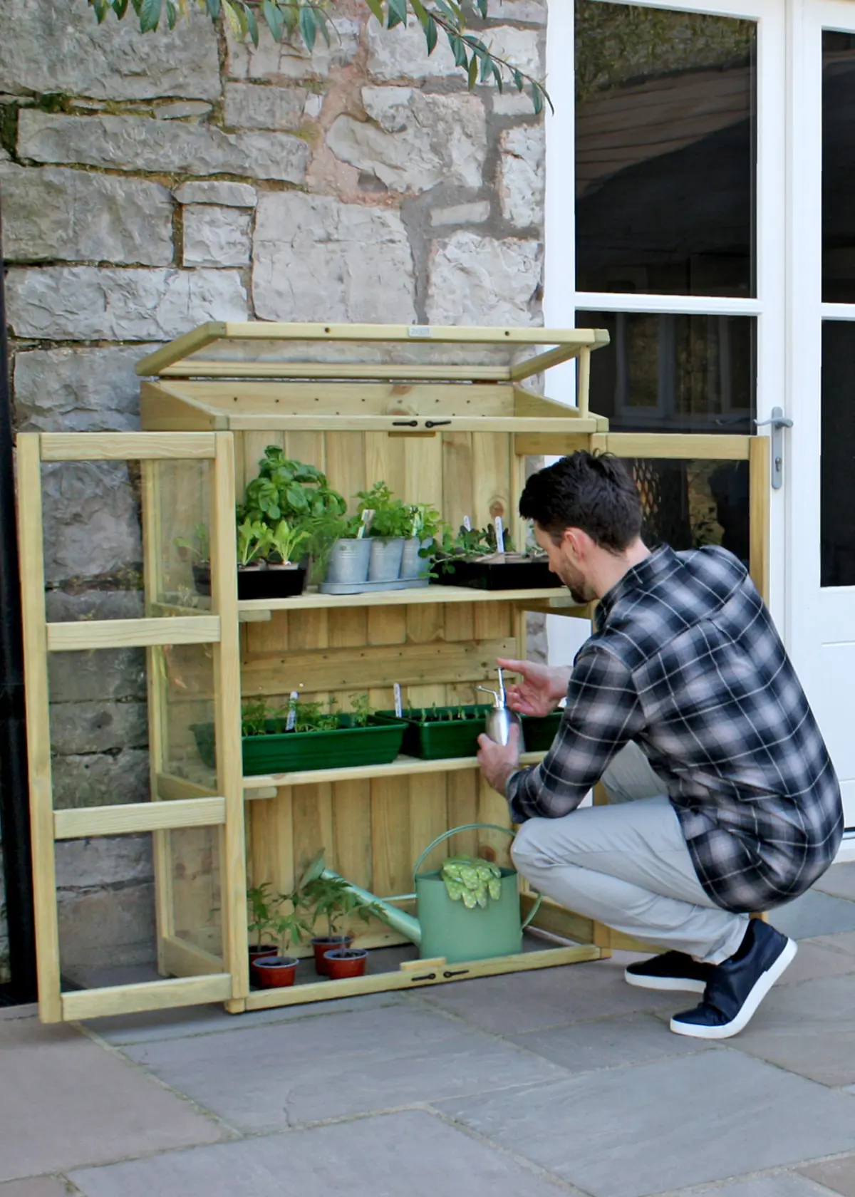 A photo of Compact Botanical Greenhouse