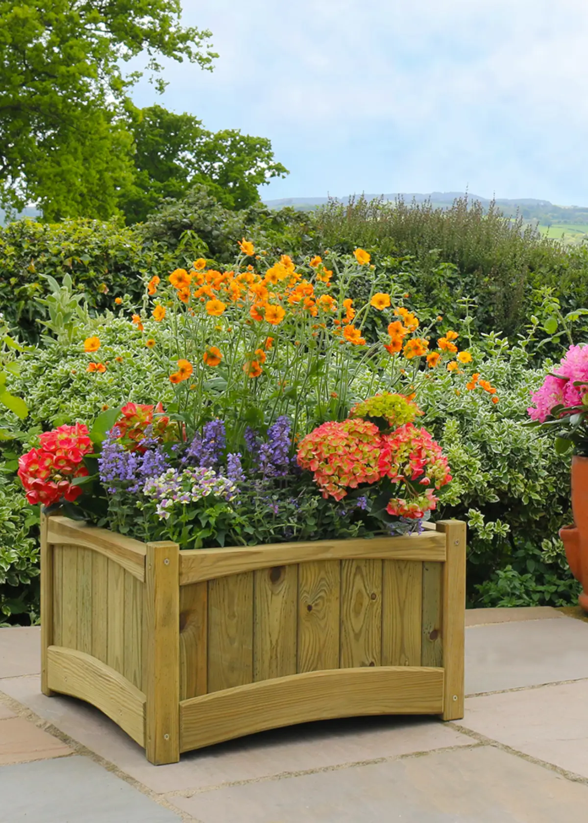 A photo of Chelsea Square Planter