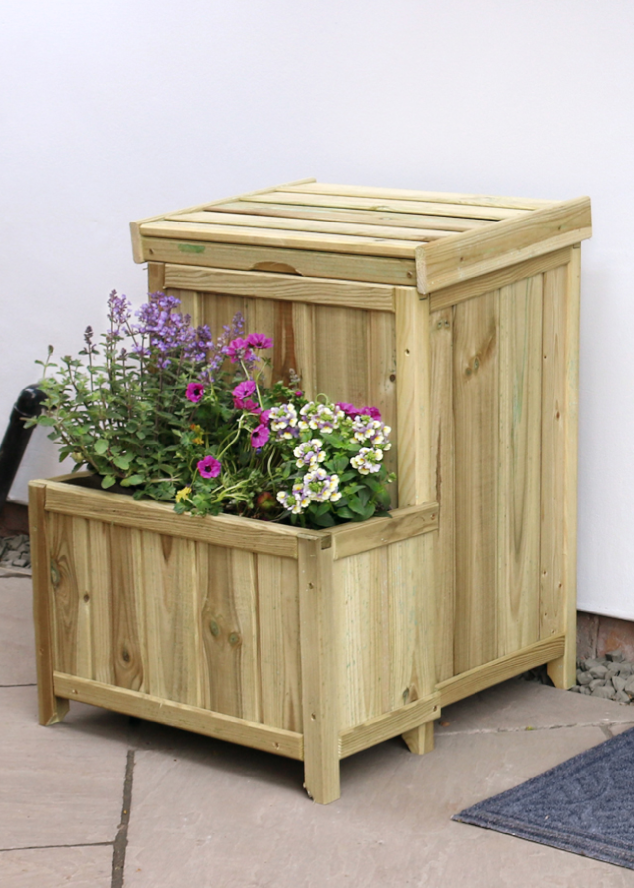 Parcel Store With Planter
