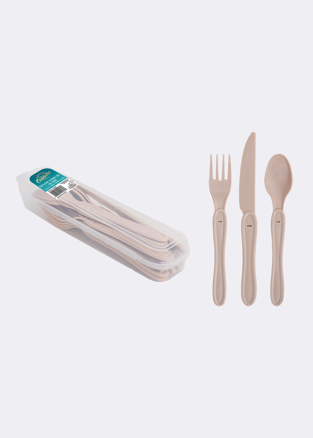 Cutlery 12 Piece Picnic Set