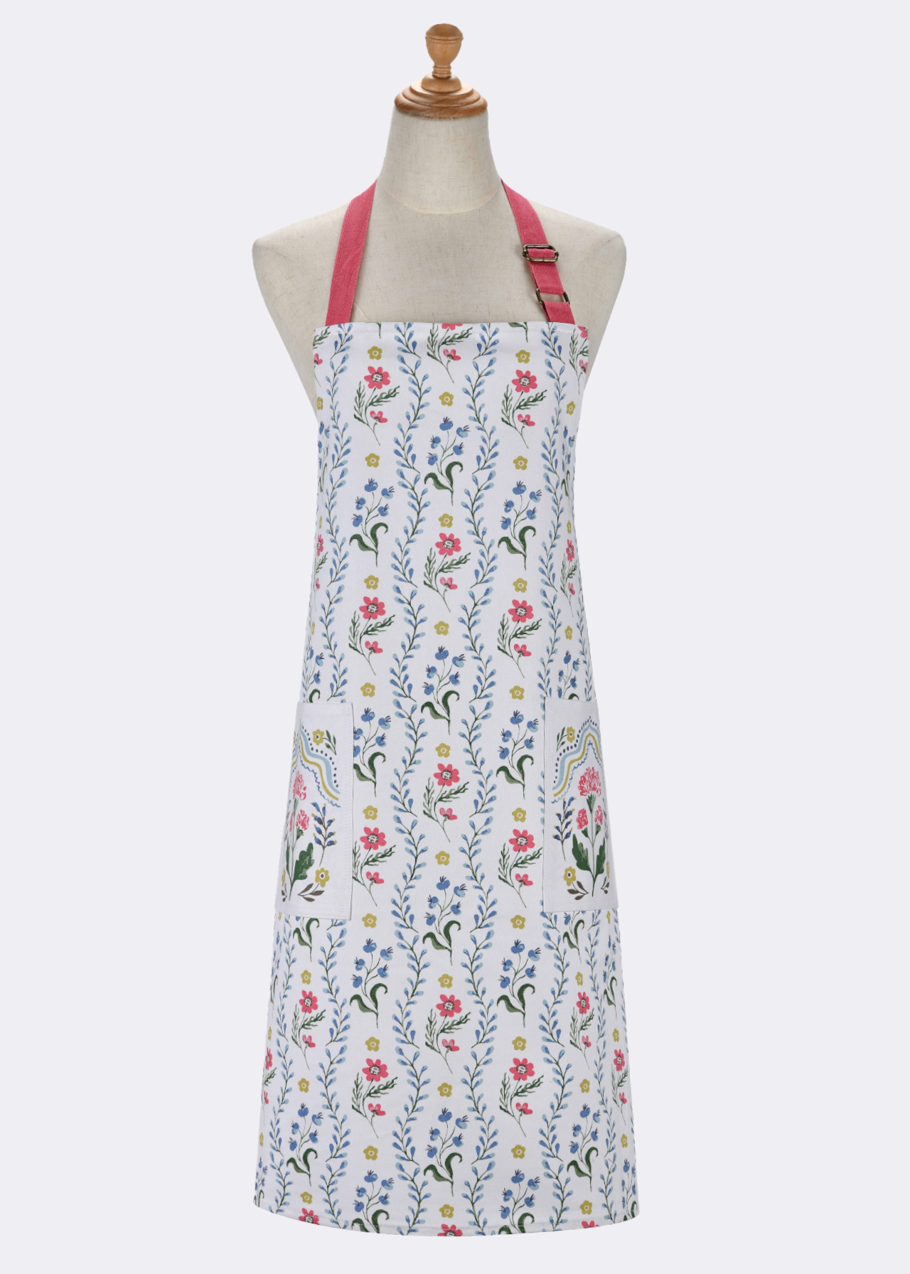 Boho Floral Cotton Apron