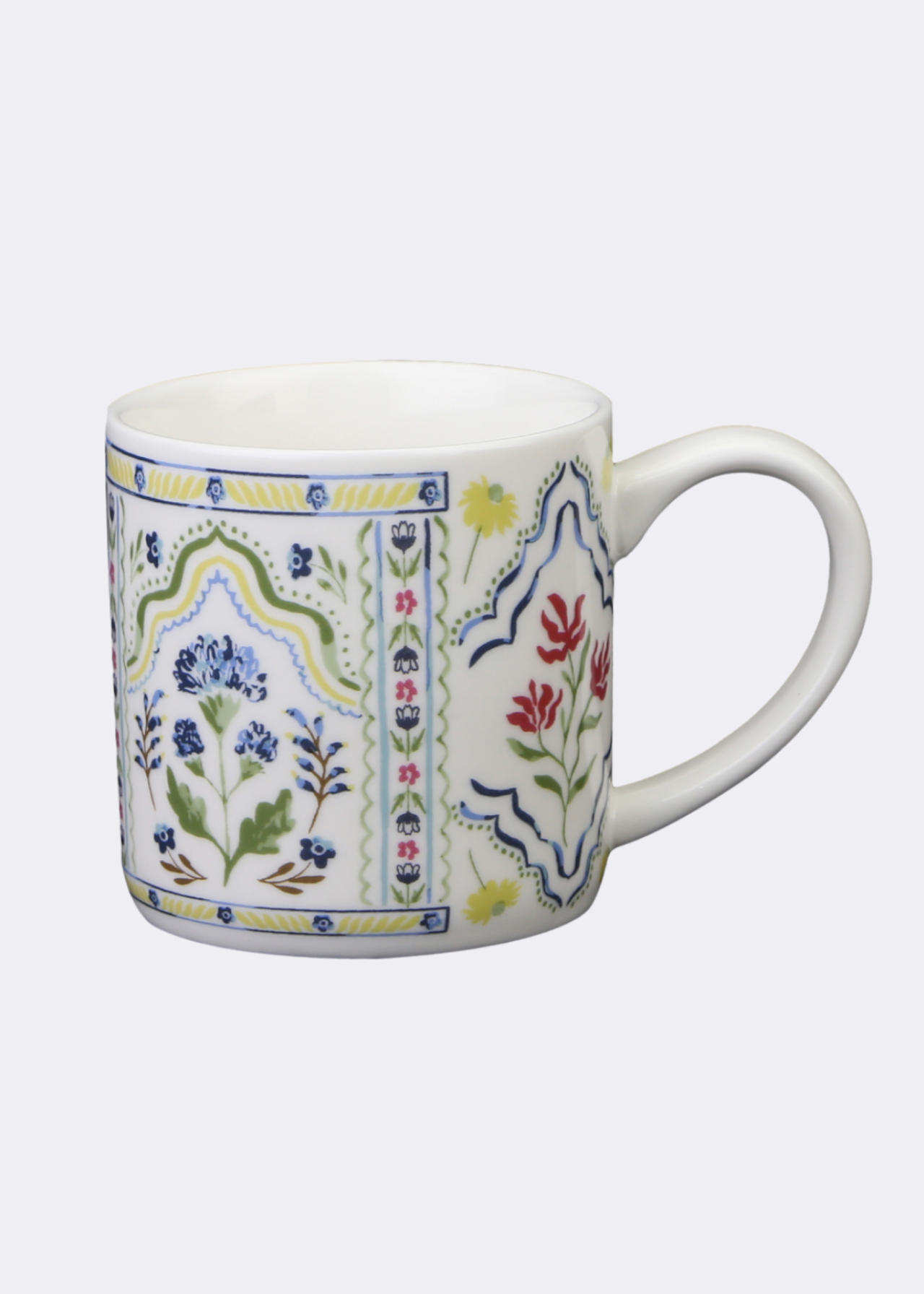 Boho Floral New Bone China Mug