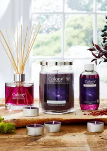 Pack Of 9 Midnight Magic Tealights
