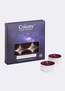 Pack Of 9 Midnight Magic Tealights