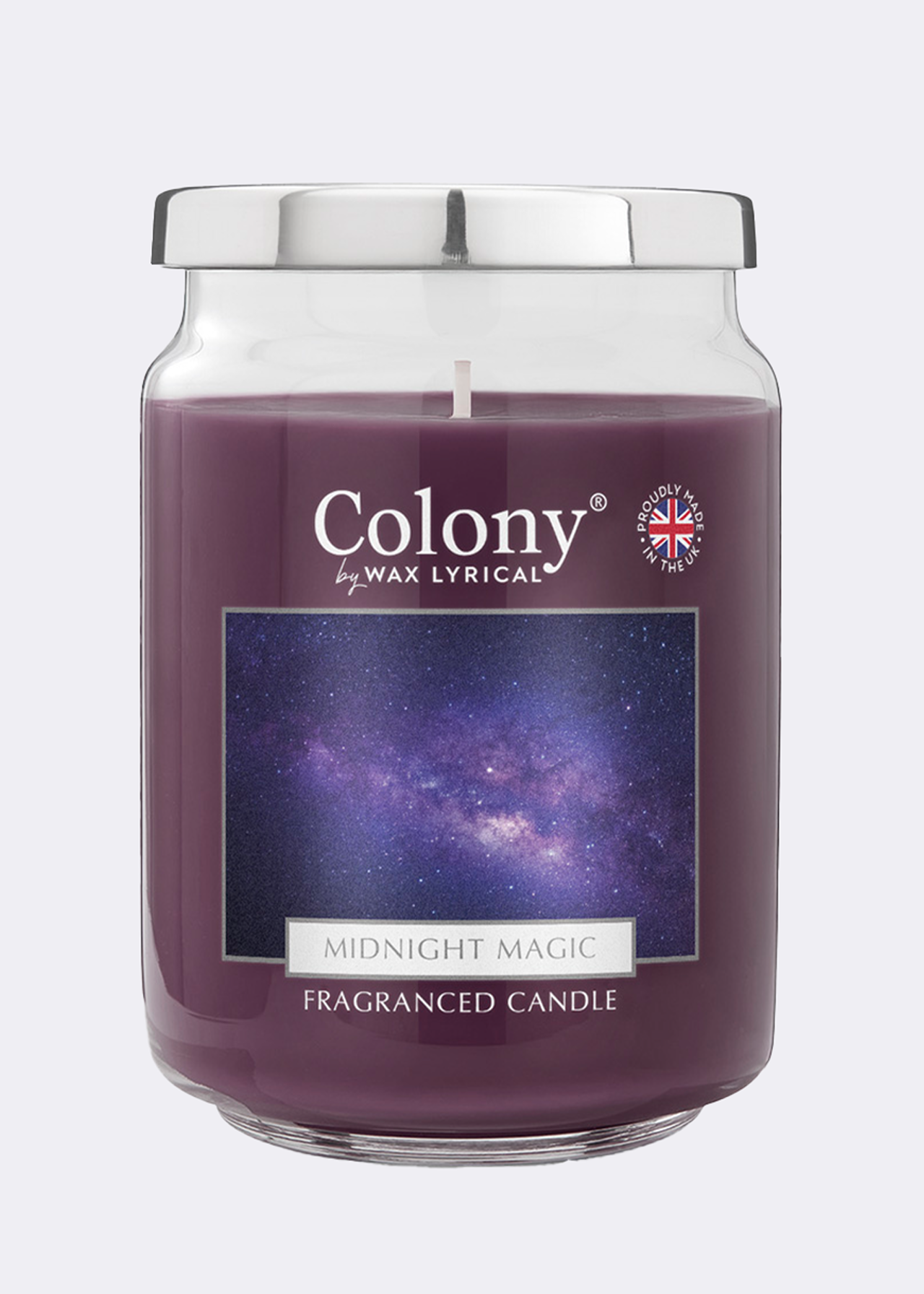 Midnight magic large candle