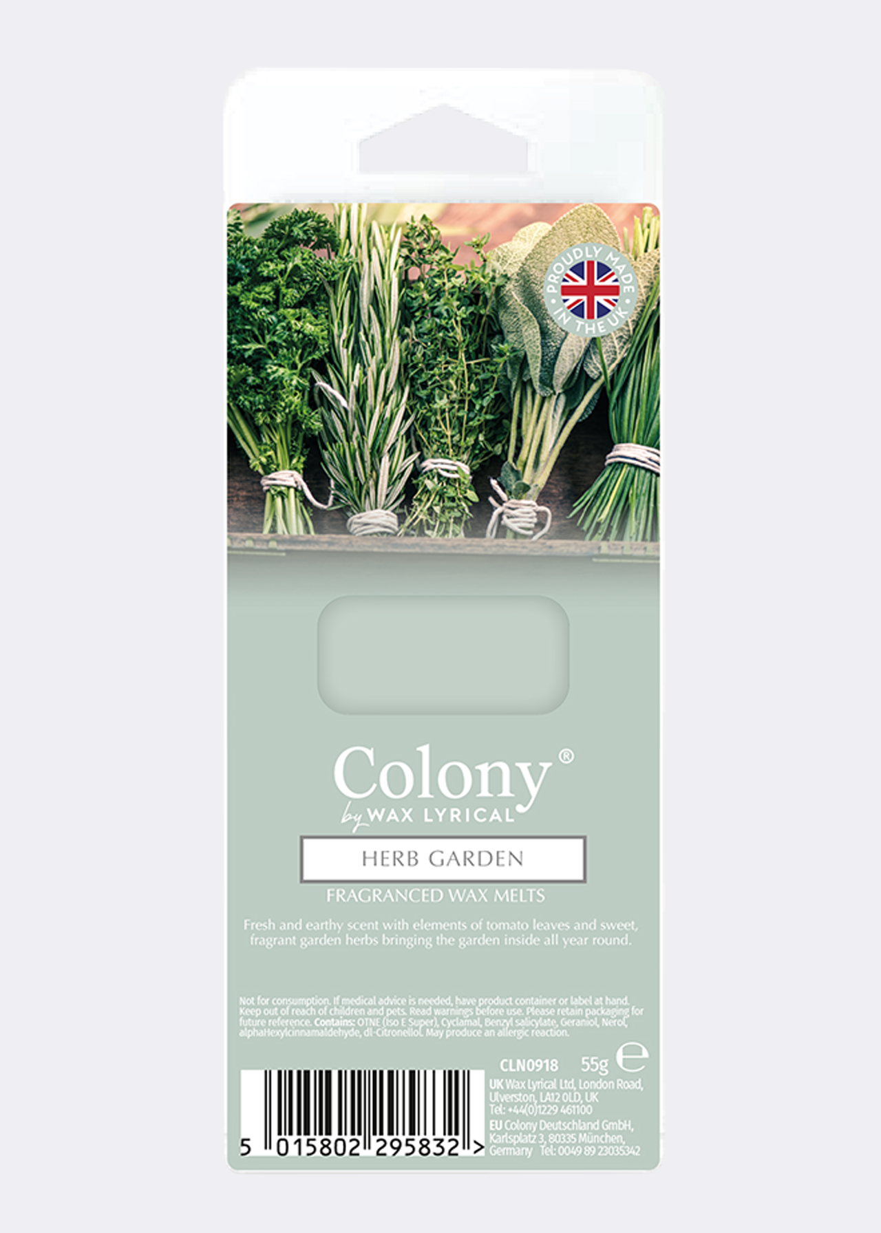 Herb garden wax melts