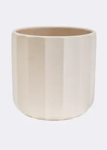 Positano Ivory Geo Pot 7cm