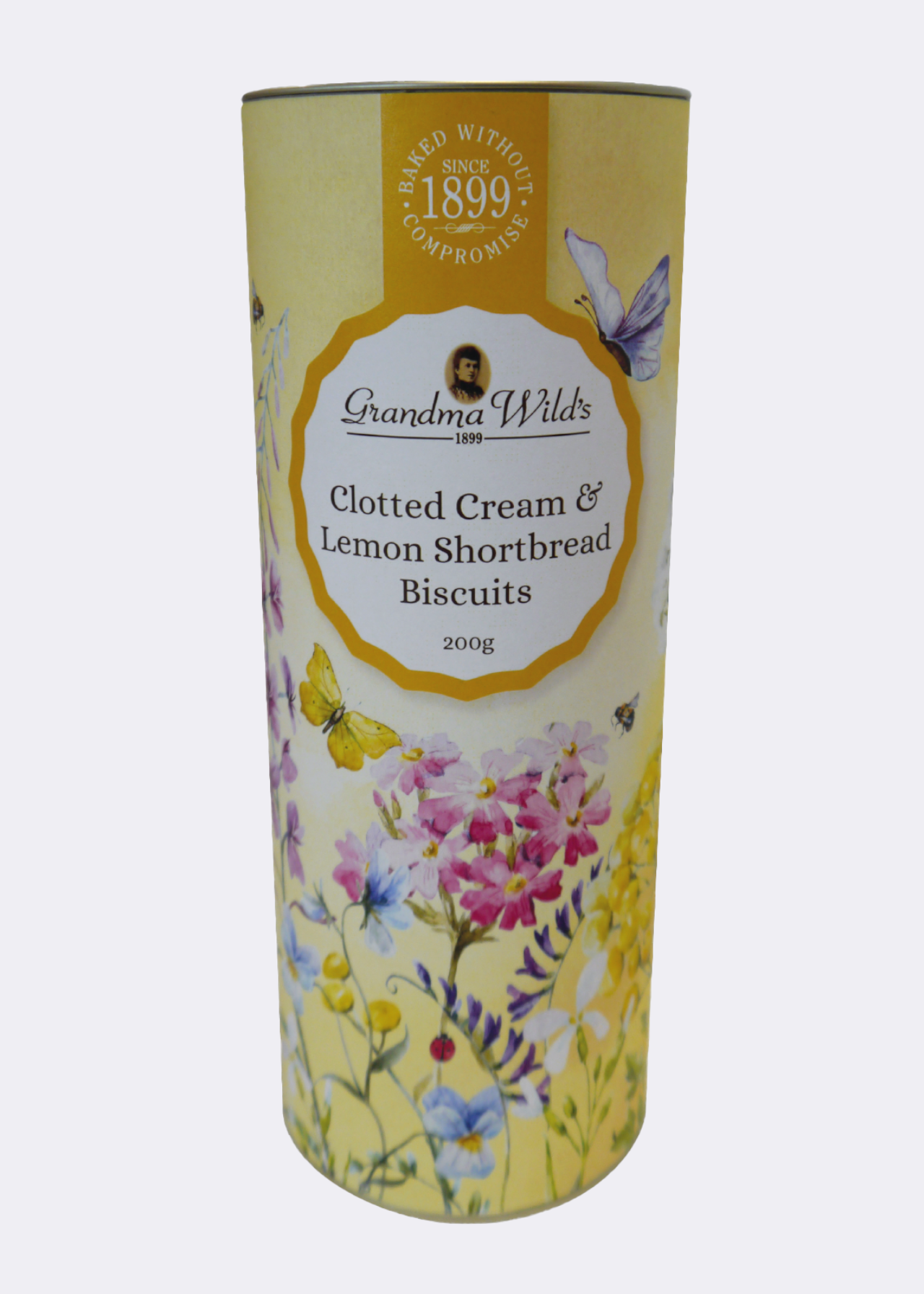 Wildflower Meadow Clotted Cream & Lemon Shortbread Biscuits