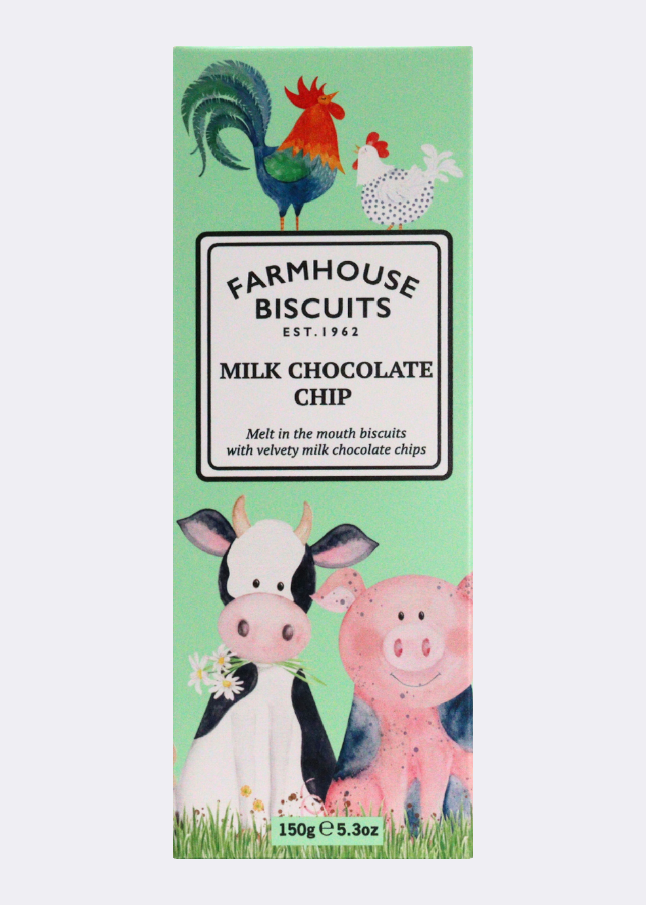 Farmhouse Biscuits Milk Chocolate Chip Biscuits In Farmyard