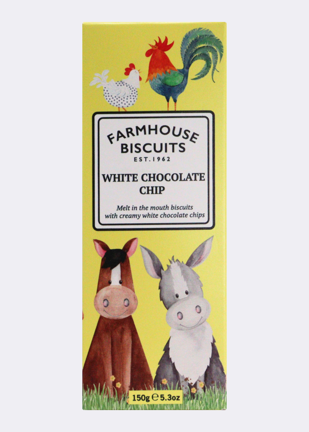 Farmhouse Biscuits White Chocolate Chip Biscuits In Farmyard