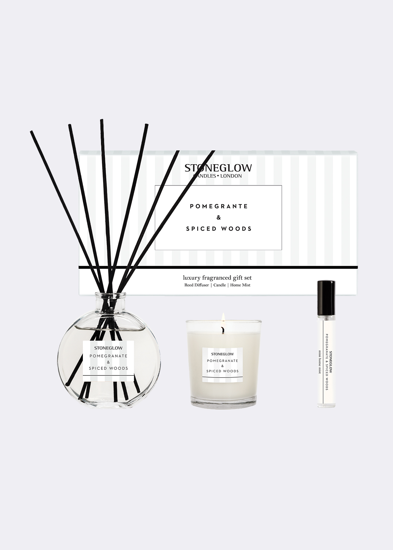Pomeganate & Spiced Woods Gift Set