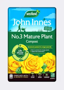 28L John Innes Peat Free No 3 Mature Plant Compost