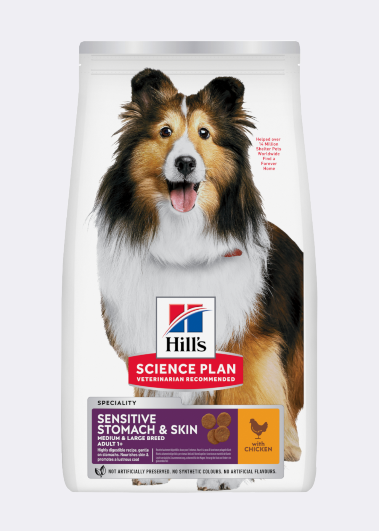 Hill's SP 2.5kg Adult Sensitive Stomach & Skin Med Chicken