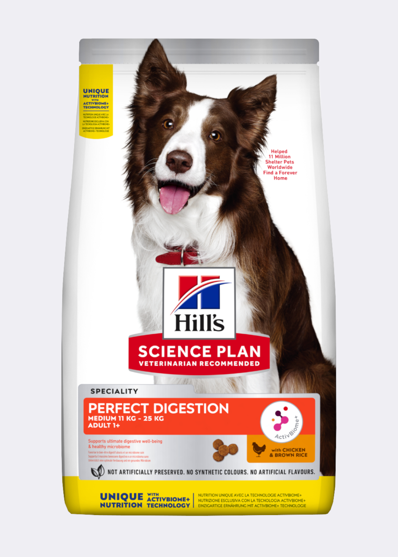 Hill's SP 2.5kg Adult Perfect Digestion Medium Chicken 2.5kg