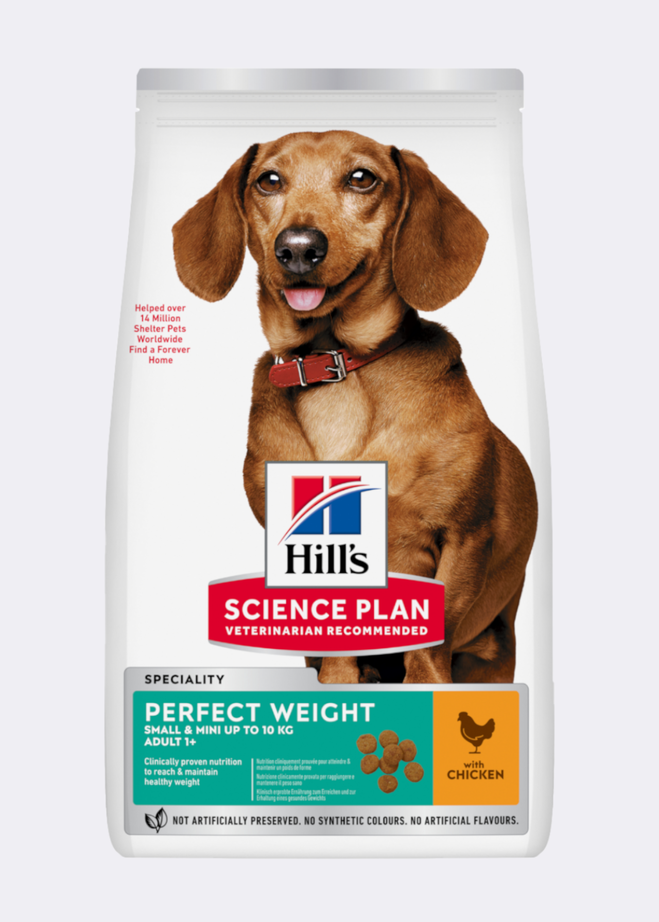 Hill's SP 1.5kg Adult Perfect Weight Small & Mini Chicken 1.
