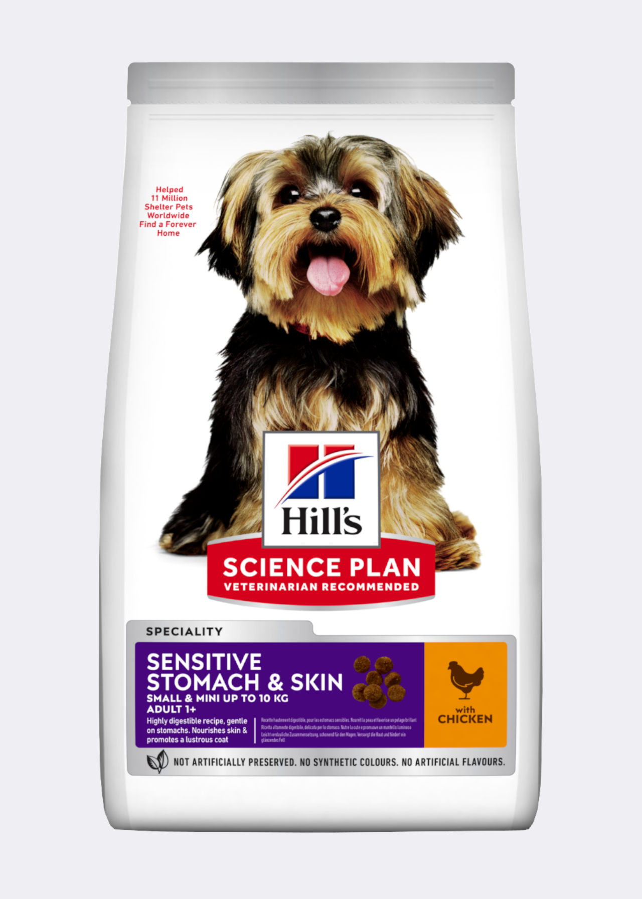 Hill's SP 1.5kg Adult Sensitive Stomach & Skin Small Chicken