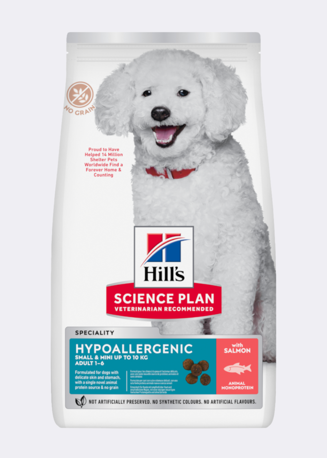 Hill's SP 1.5kg Adult Hypoallergenic Small & Mini Salmon 1.5