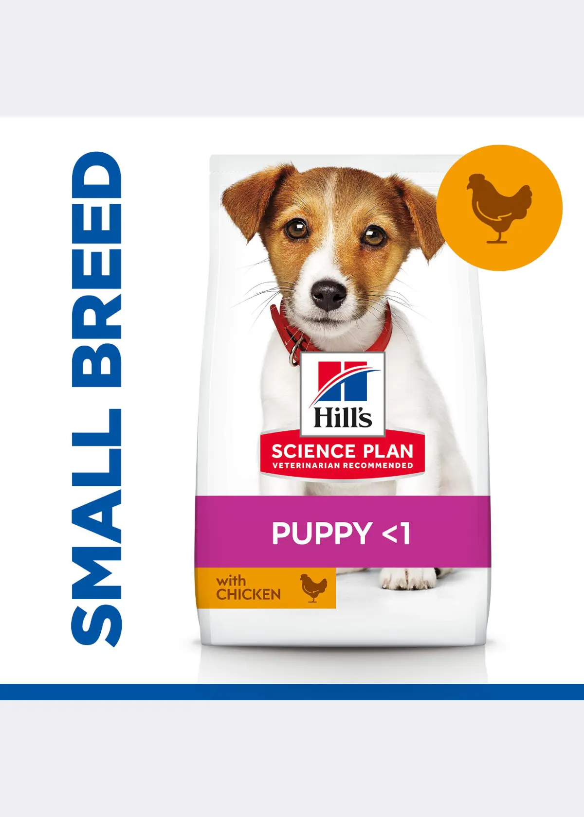 A photo of Hill's SP Puppy Small & Mini Dry Food Chicken 1.5kg