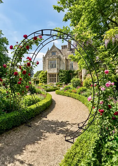 A photo of Round Garden Arch with Ground Spikes