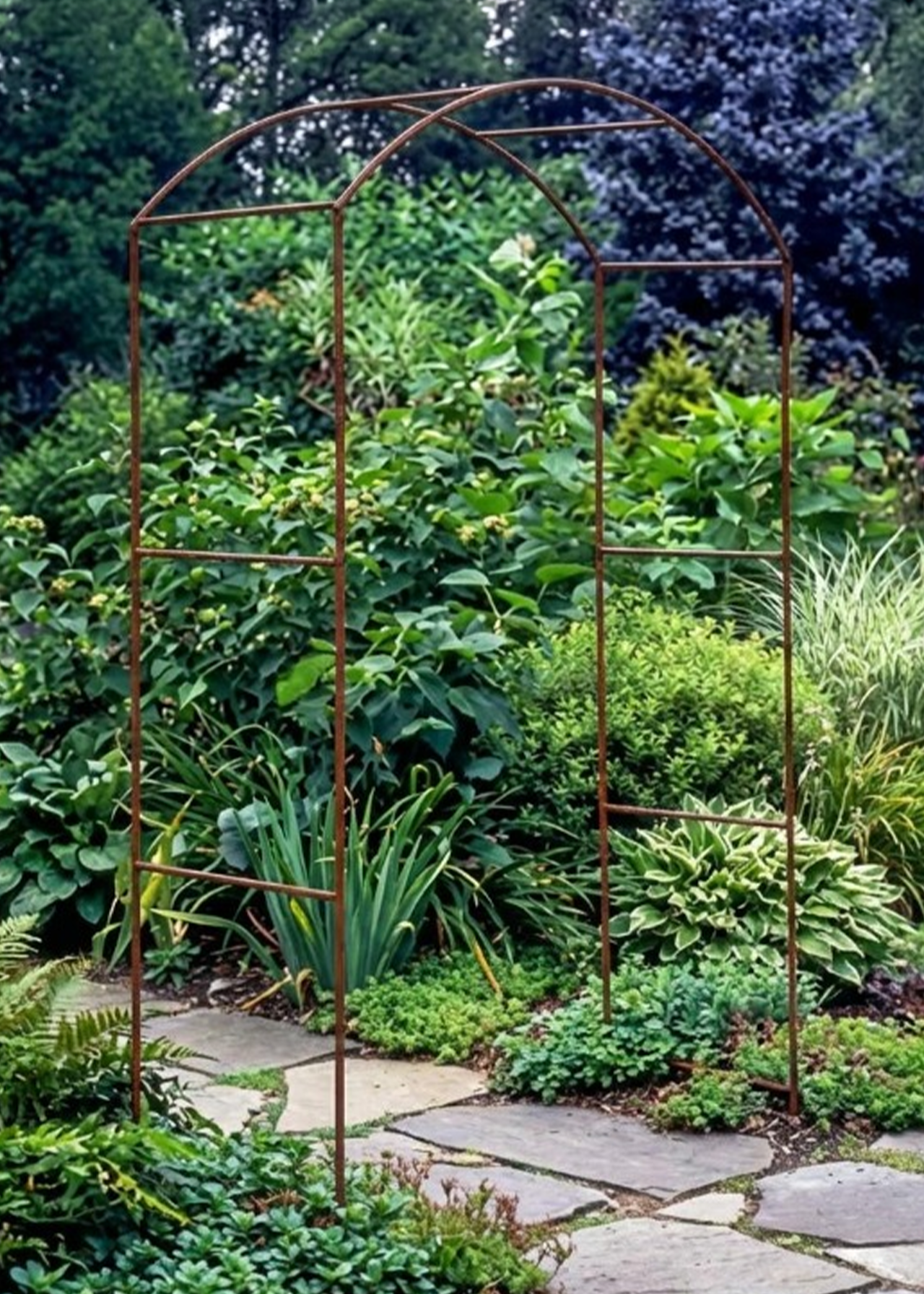 Monet Bare Metal Softstanding Garden Arch