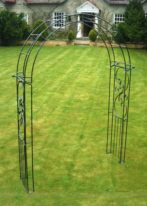 A photo of Imperial Traditional Garden Arch with Ground Spikes