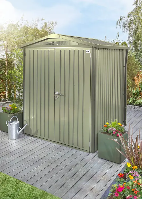 A photo of Alton Garden Shed 1.8 x 1.89 x 2.12m Green