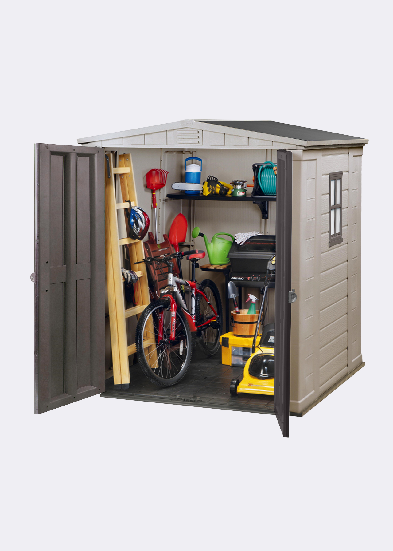 Factor 6x6 garden shed