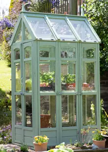 Victorian Walk Around Greenhouse with Auto Vent