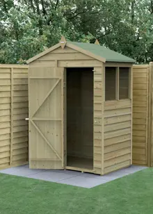 4LIFE Apex Shed 5x3 With Single Door & 2 Windows