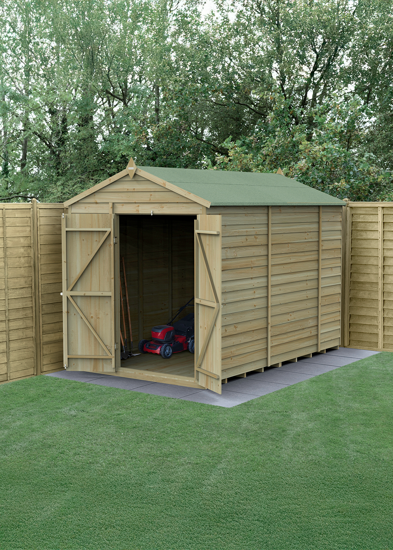 4LIFE Apex Shed 6x10 With Double Door