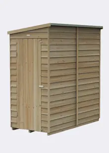 4LIFE Pent Shed 6x3 With Single Door