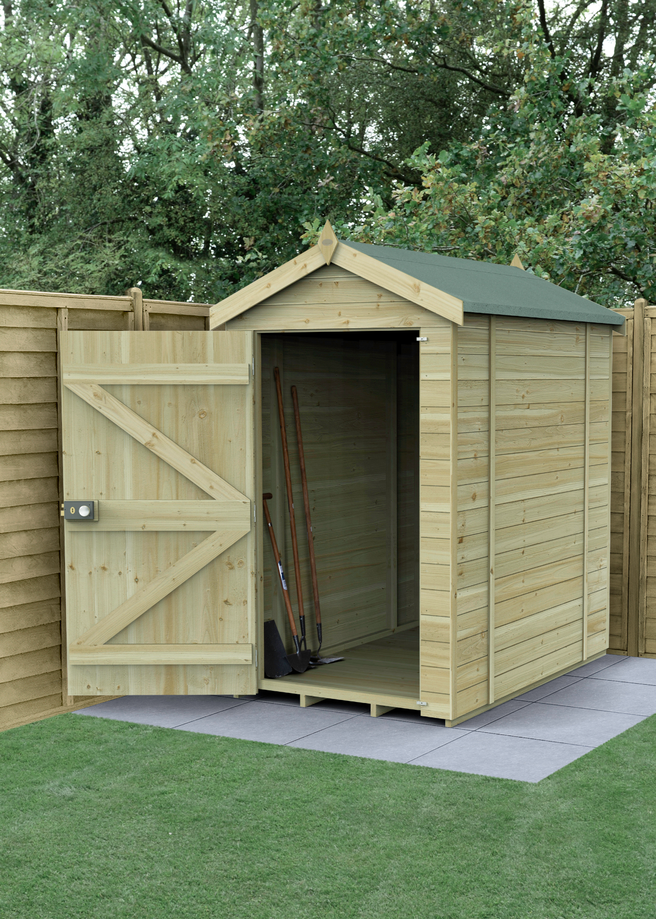 Timberdale 6x4 Apex Shed