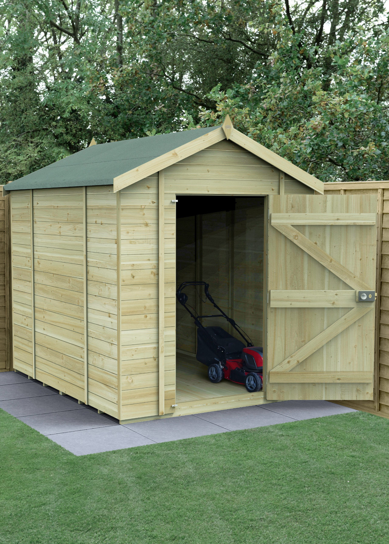 Timberdale 8x6 Apex Shed