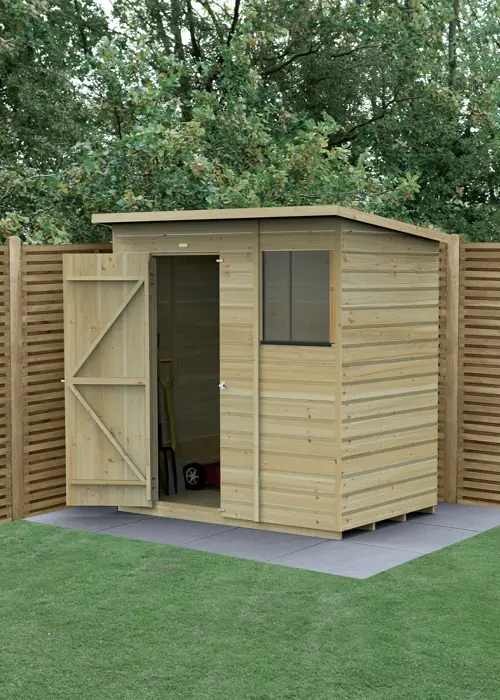 Beckwood 6x4 Pent Shed With 1 Window