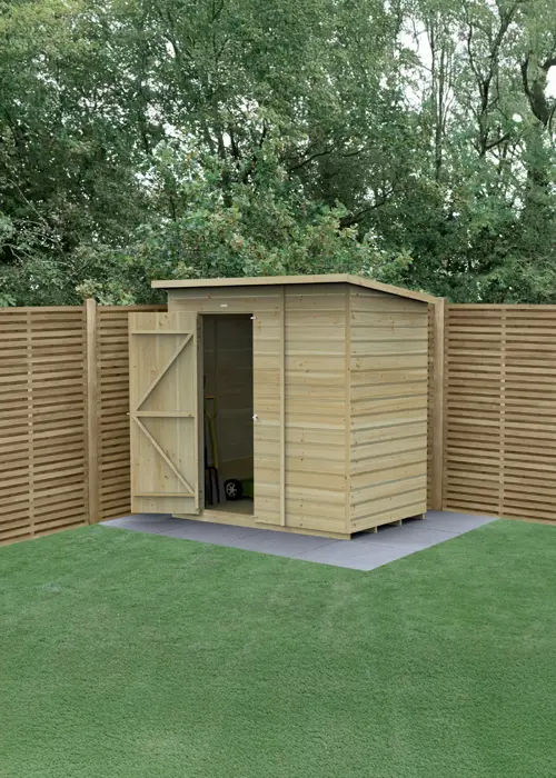 Beckwood 6x4 Pent Shed (Installed)