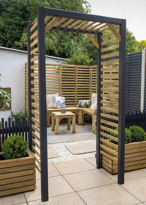 A photo of Slatted Arch