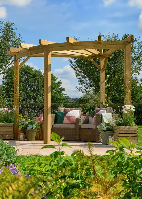 Premium Radial Pergola