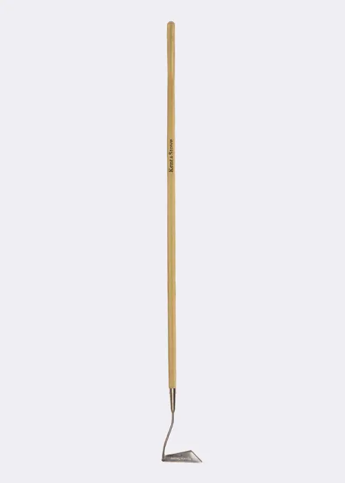 Kent & Stowe Stainless Steel Long Handled 3 Edge Hoe