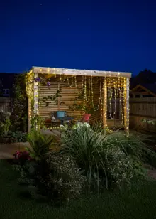 Smart Solar 400 Cool & Warm White LED String Lights